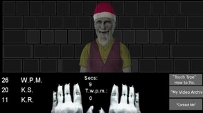 Gnomey iReact 5 Sec Burst Demo video thumbnail for Touch Typing Home Row Speed Grinder - iReact Gnomey Christmas Onscreen Keyboard