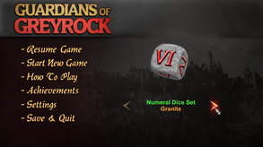 Guardians of Greyrock - Dice Pack: Numeral Set screenshot thumbnail video