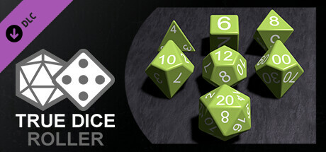 True Dice Roller - Lime Pastel Dice banner image