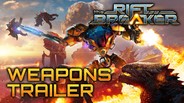 Jogabilidade | The Riftbreaker - Weapons Trailer