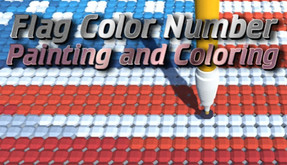 Flag Color Number - Painting and Coloring screenshot thumbnail video