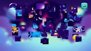 Space puzzle screenshot thumbnail video