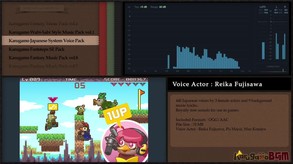 RPG Maker MZ - Karugamo Japanese System Voice Pack screenshot thumbnail video