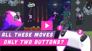 Two Button Platformer Where You Can't Walk - Only Wall-Jump!