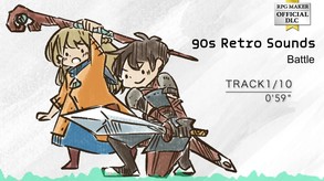 RPG Maker MZ - 90s Retro Sounds - Battle screenshot thumbnail video