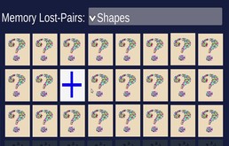 Memory Lost-Pairs (Shapes)