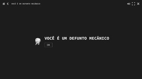 VOCÊ É UM DEFUNTO MECÂNICO - Trailer de Expor