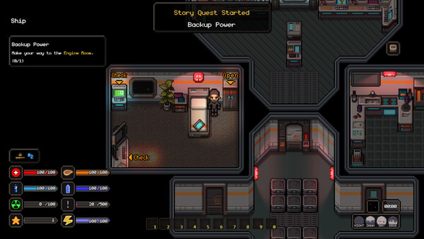 Screenshot of Astral Outcast gameplay showing in-action mechanics