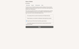 Heart of Battle screenshot thumbnail video