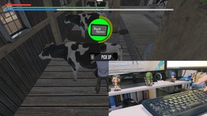 How to use keyboard and mouse to transport bucket with milk ミルクの入ったバケツをキーボード操作する方法