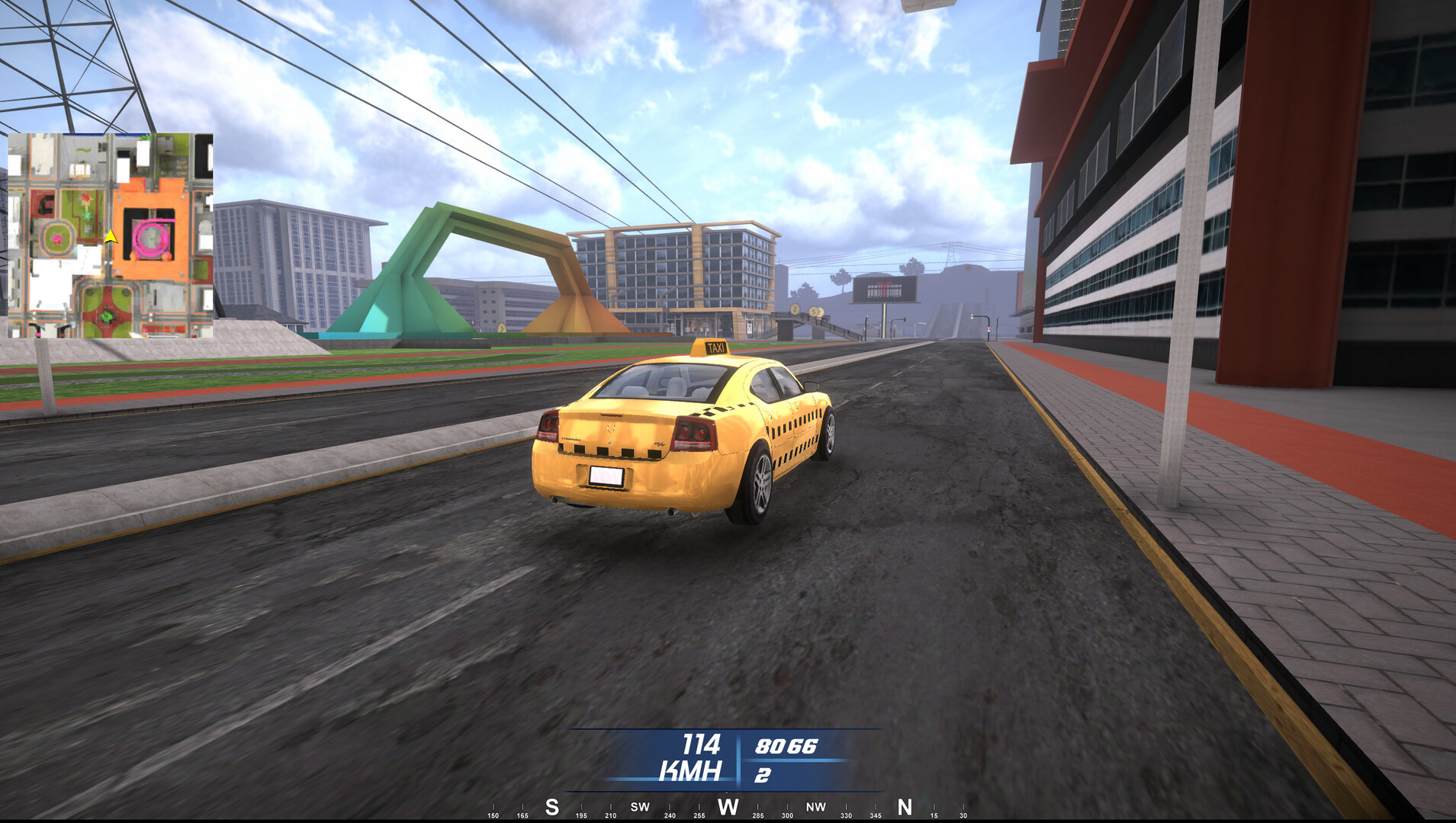 Taxi Simulator in City в Steam