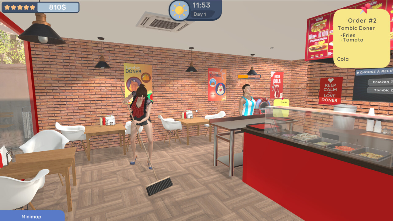 screenshot of After University: Doner Simulator 4