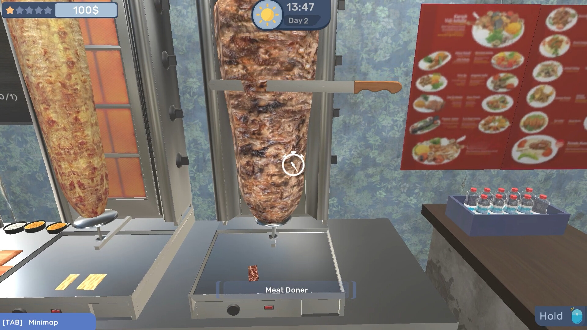 screenshot of After University: Doner Simulator 2