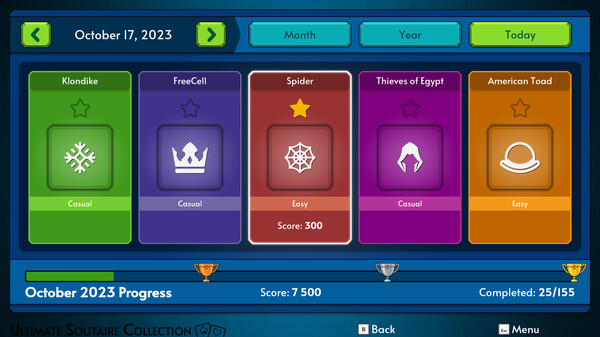 Ultimate Solitaire Collection Screenshot