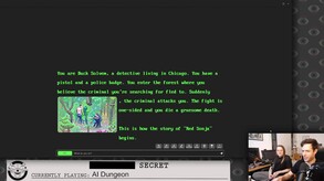 AI Dungeon — mystery scenario gameplay thumbnail
