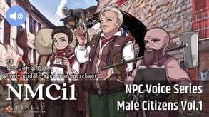 Visual Novel Maker - NPC Male Citizens Vol.1 screenshot thumbnail video