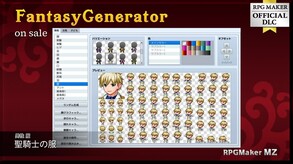 RPG Maker MZ - Fantasy Generator - Armor Parts Set screenshot thumbnail video
