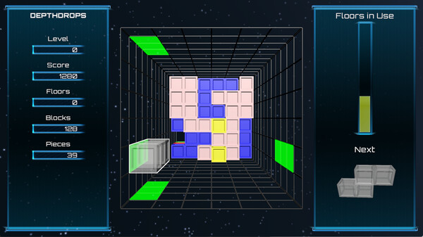 Screenshot z Depthdrops