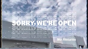 Sorry We're Open screenshot thumbnail video