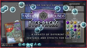 Fantasy Grounds - Ring of Elements Dice Pack screenshot thumbnail video