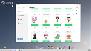 DPET: Desktop Pet Engine screenshot thumbnail video