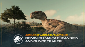 Jurassic World Evolution 2: Dominion Malta Expansion screenshot thumbnail video