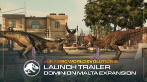 Jurassic World Evolution 2: Dominion Malta Expansion screenshot thumbnail video