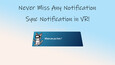NotificationCat VR
