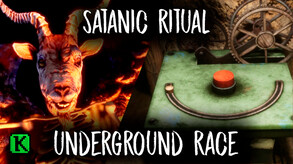 Satanic ritual / Underground race