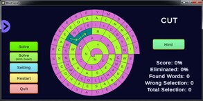 WordSpiral 2.0 Game Play