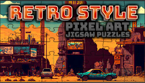 Retro Style - Pixel Art Jigsaw Puzzles screenshot thumbnail video