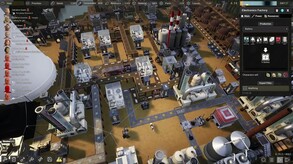 Gameplay with belts, mergers and item teleporters