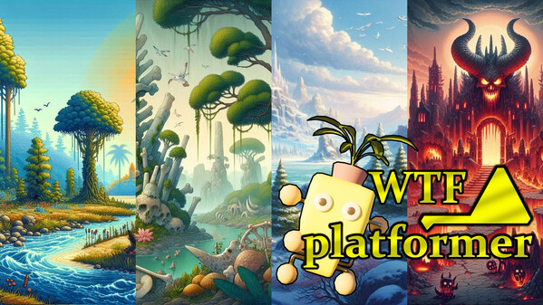 WTF platformer - trailer