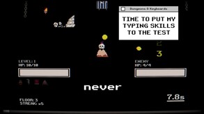 Gameplay trailer video thumbnail for Dungeons & Keyboards