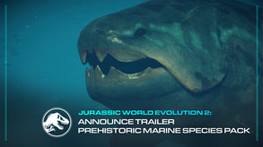 Jurassic World Evolution 2: Prehistoric Marine Species Pack screenshot thumbnail video
