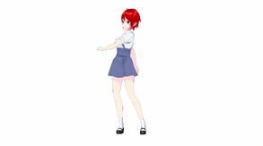 RPG Maker 3D Character Converter - Gee-kun-soft character 05 school uniform 2 screenshot thumbnail video
