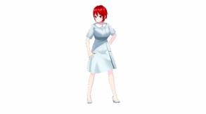 RPG Maker 3D Character Converter - Gee-kun-soft character 06 nurse 2 screenshot thumbnail video
