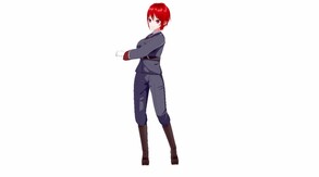 RPG Maker 3D Character Converter - Gee-kun-soft character 07 military uniform 2 screenshot thumbnail video