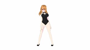RPG Maker 3D Character Converter - Gee-kun-soft character 08 bunny girl screenshot thumbnail video