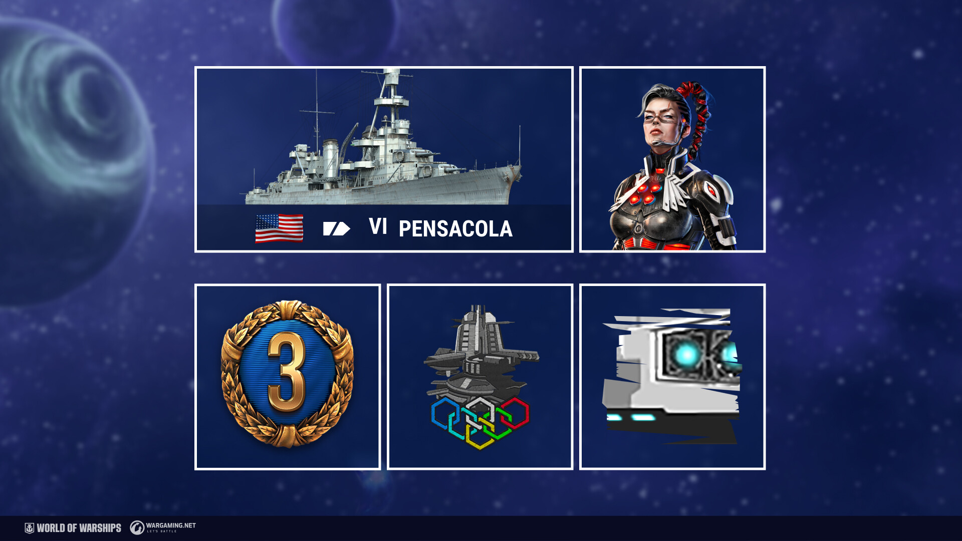 World of Warships — Bionic Spacefarer Pack Featured Screenshot #1