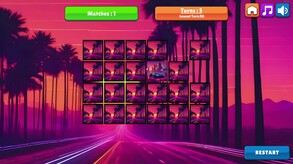 OG Memory: Synthwave Cars screenshot thumbnail video