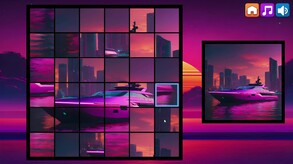 OG Puzzlers: Synthwave Boats screenshot thumbnail video