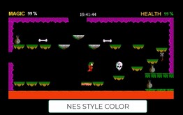 Karsus retro style colors game play