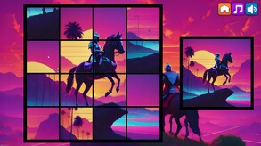 OG Puzzlers: Synthwave Knights screenshot thumbnail video