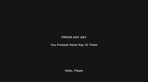 Press Any Key screenshot thumbnail video