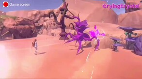 crying crystal