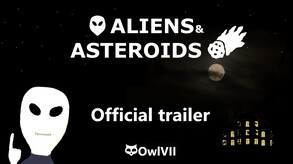 Aliens and Asteroids trailer