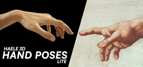 HAELE 3D - Hand Poses Lite - Drawing References steam charts