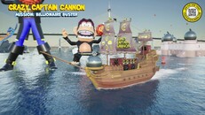 Gameplay | Crazy Captain Cannon Logo Gameplay Trailer