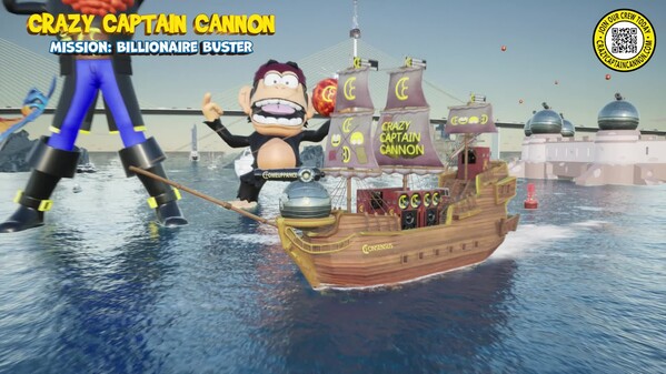 Crazy Captain Cannon Logo Gameplay Trailer